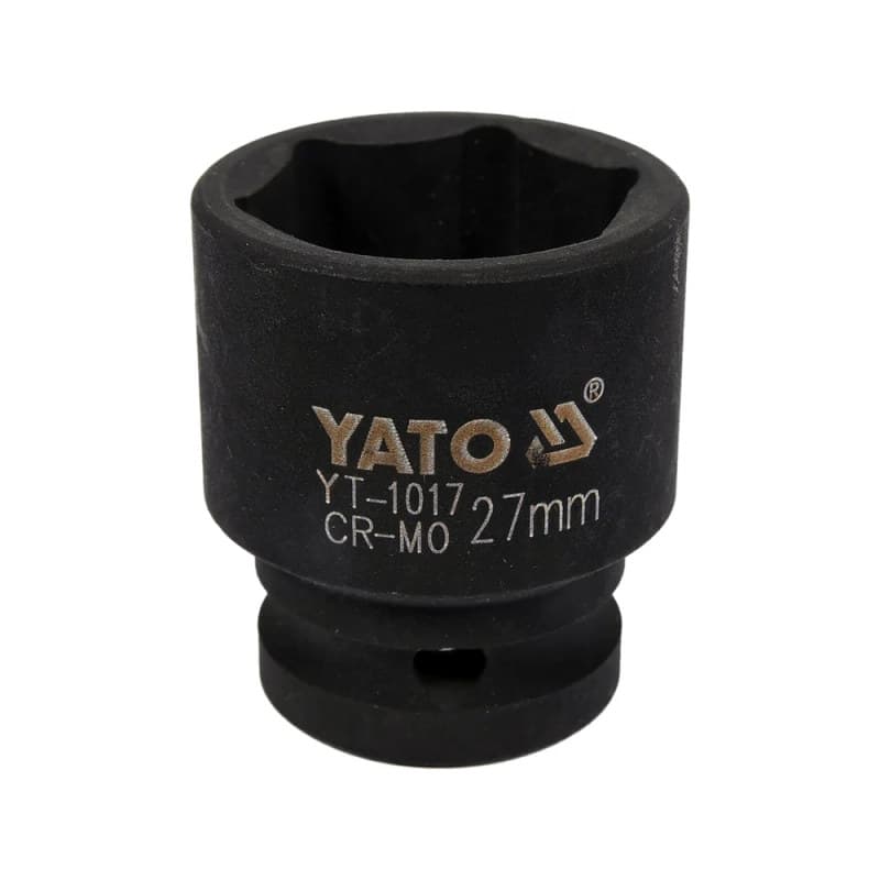 YATO Šešiakampė smūginė galvutė 1/2'' 27 mm YT-1017