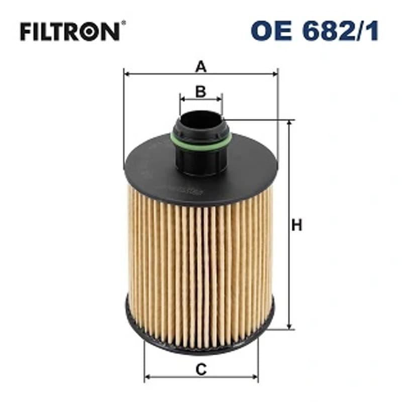 FILTRON alyvos filtras OE 682/1