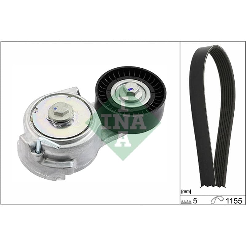 SCHAEFFLERINA V formos rumbuotas diržas, komplektas 529 0011 10