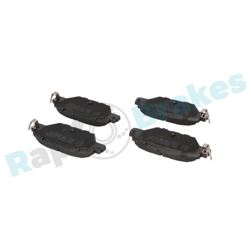 RAPBRAKES stabdžių trinkelių rinkinys, diskinis stabdys R-P1700
