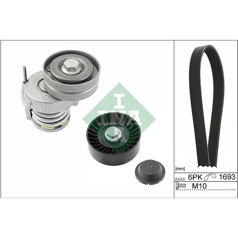 SCHAEFFLERINA V formos rumbuotas diržas, komplektas 529 0534 10