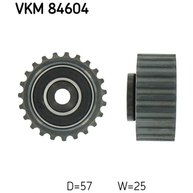 SKF VKM 84604 kreipiantysis skriemulys, paskirstymo diržas
