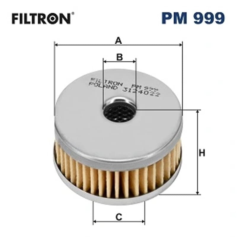 FILTRON kuro filtras PM 999