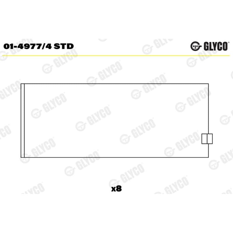 GLYCO guoliai dideliu galu 01-4977/4 STD