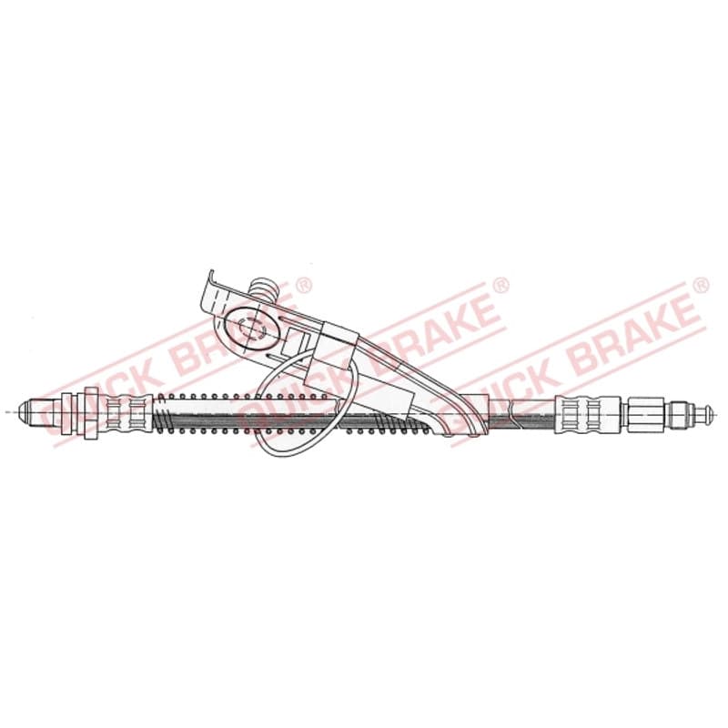 QUICKBRAKE stabdžių žarnelė 42.916