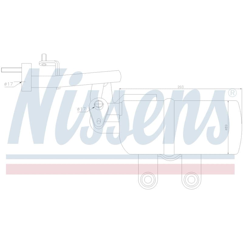 NISSENS džiovintuvas, oro kondicionierius 95332