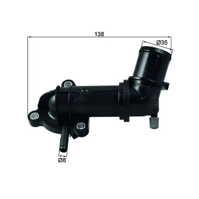 MAHLE TI 245 88 termostatas, aušinimo skystis