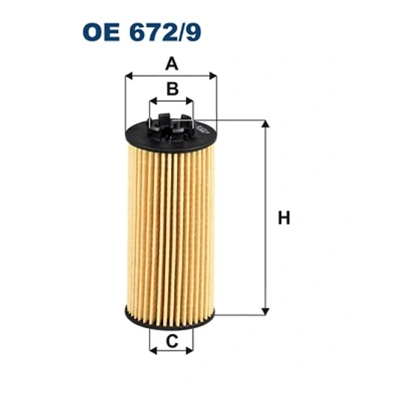 FILTRON alyvos filtras OE 672/9
