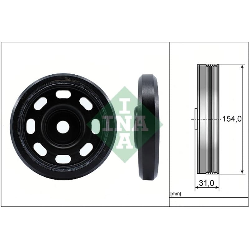 SCHAEFFLERINA skriemulys, alkūninis velenas 544 0170 10