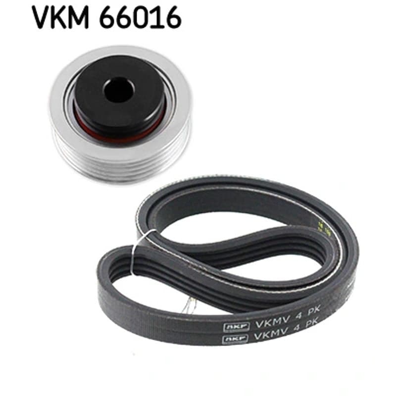 SKF VKMA 66016 V formos rumbuotas diržas, komplektas