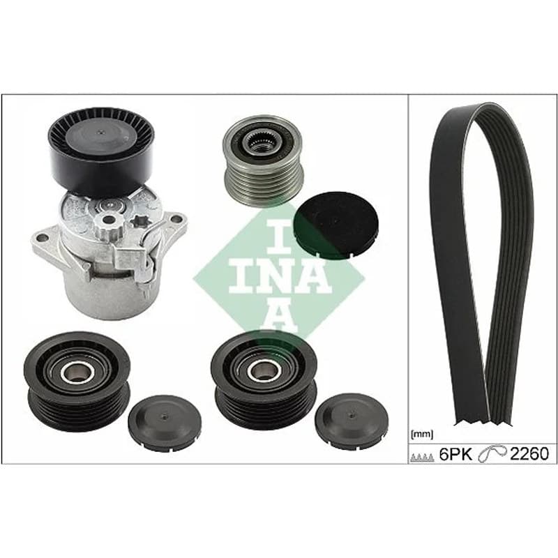SCHAEFFLERINA V formos rumbuotas diržas, komplektas 529 0115 23