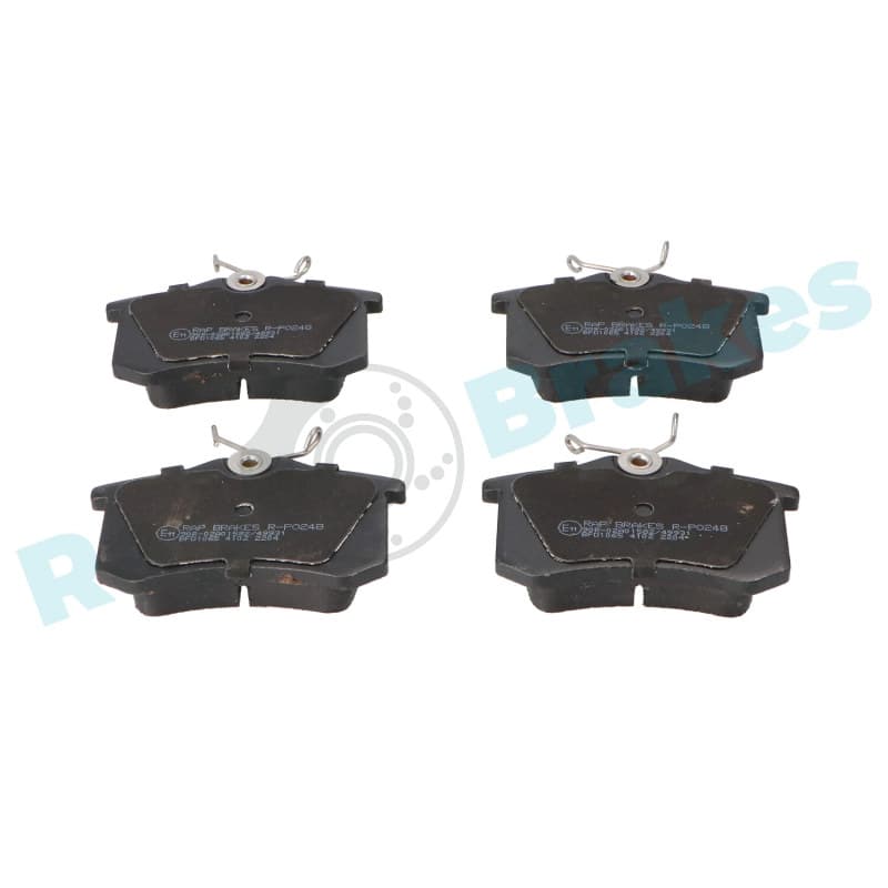 RAPBRAKES stabdžių trinkelių rinkinys, diskinis stabdys R-P0248