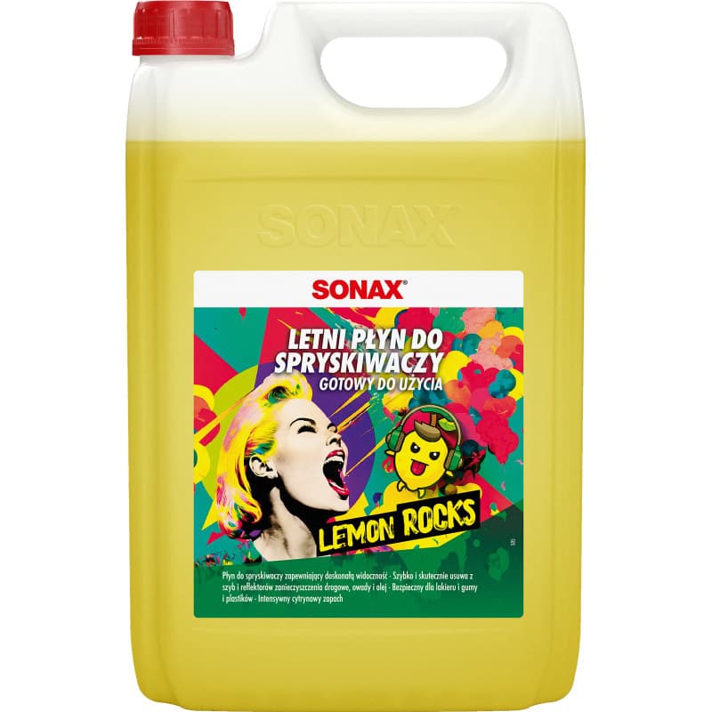 PARYS SONAX Lemon Rocks vasarinis langų plovimo skystis, citrusų kvapo SC-S160405G