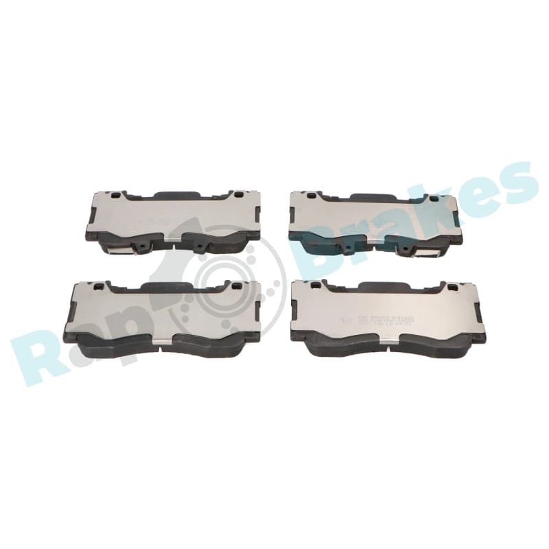 RAPBRAKES stabdžių trinkelių rinkinys, diskinis stabdys R-P1629