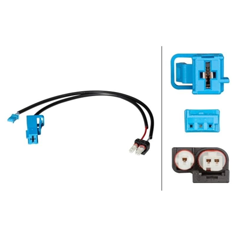 HELLA 8KA 009 429-911 akumuliatoriaus adapteris