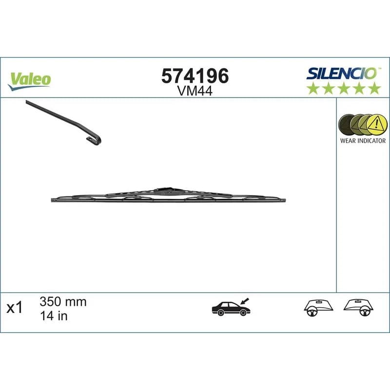VALEO valytuvai 574196