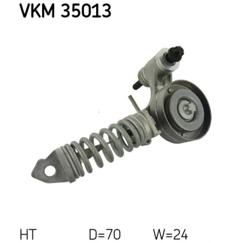 SKF VKM 35013 diržo įtempiklis, V formos rumbuotas diržas