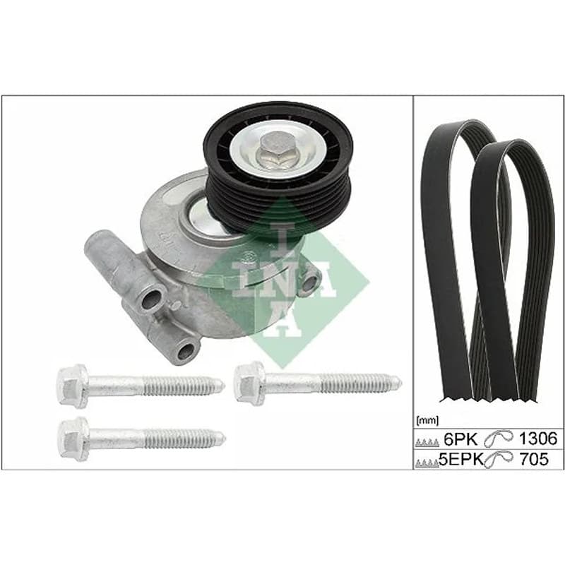 SCHAEFFLERINA V formos rumbuotas diržas, komplektas 529 0192 10