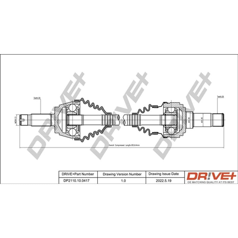 DRVE pusašis DP2110.10.0417
